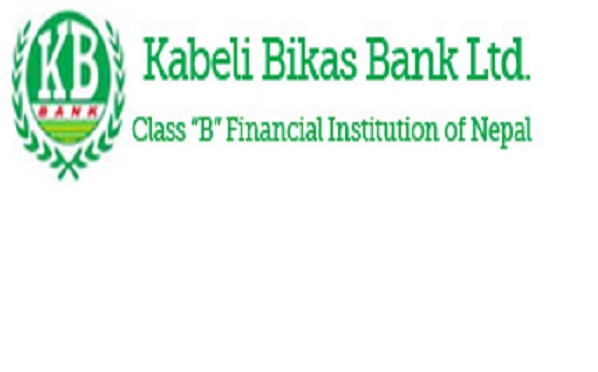 Kabeli Bikas Bank to auction 45,351 units Promoter Shares; Auction to commence from 27th Chaitra