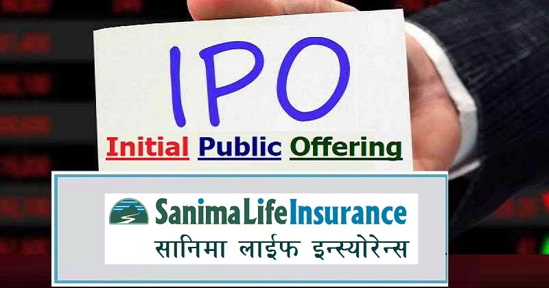 Sanima Life Insurance Company's IPO 2.22 times over subscribe on the first day, how many people applied?